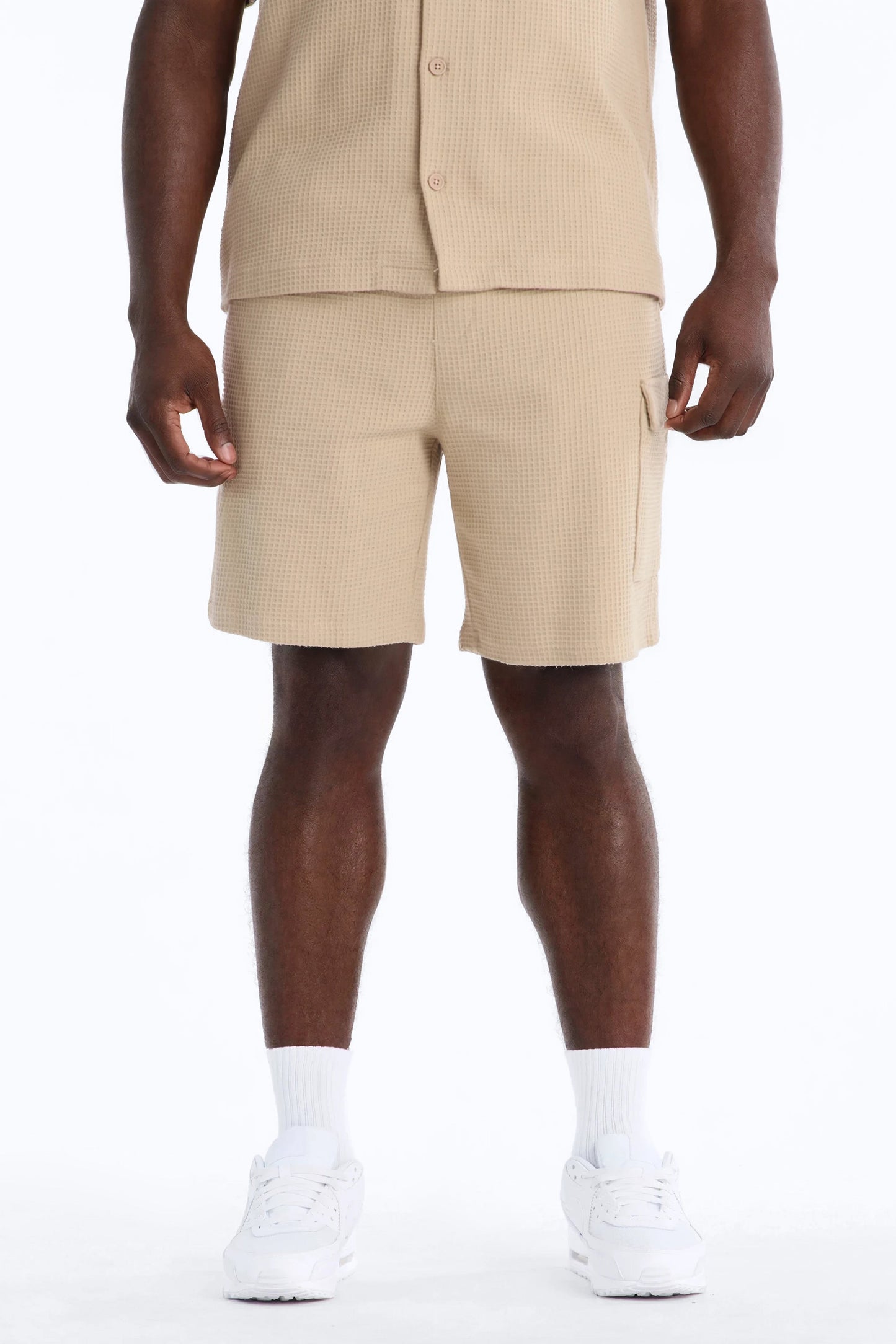 Relaxed Culver City Waffle Knit Short - Stone