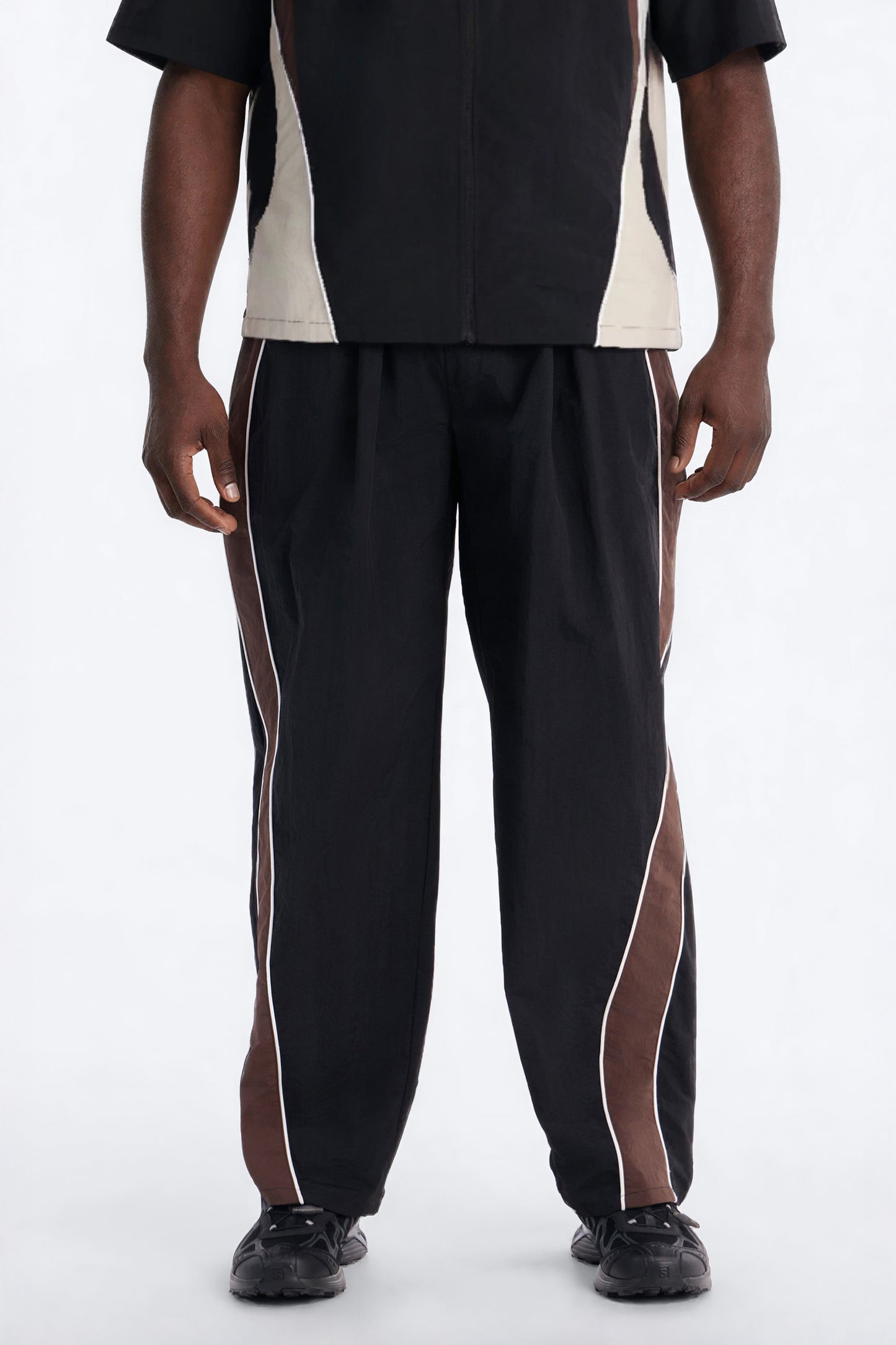 Barrel Osaka Block Pant - Black/Brown