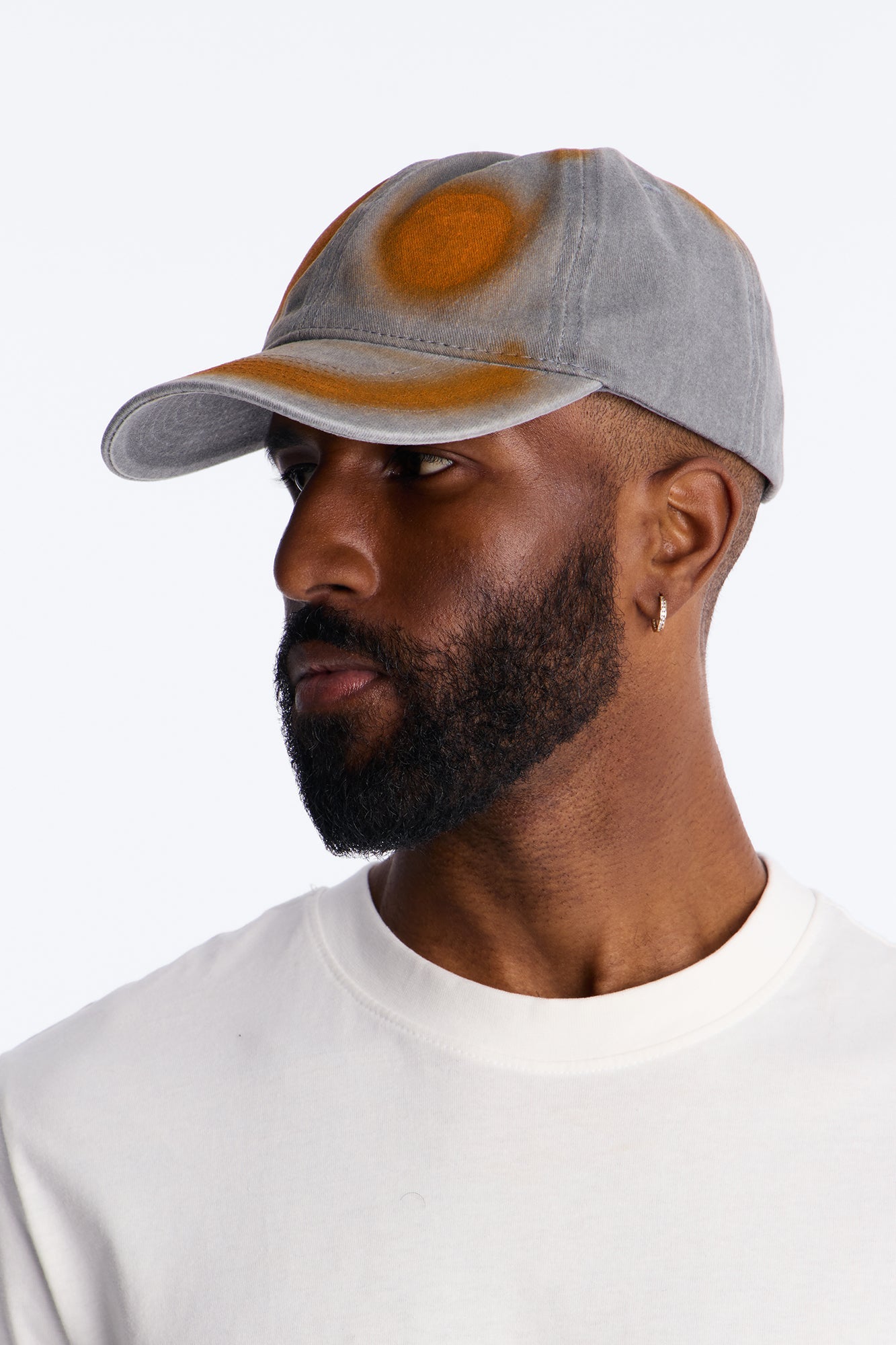 Toxic Happy Snapback Hat - Grey