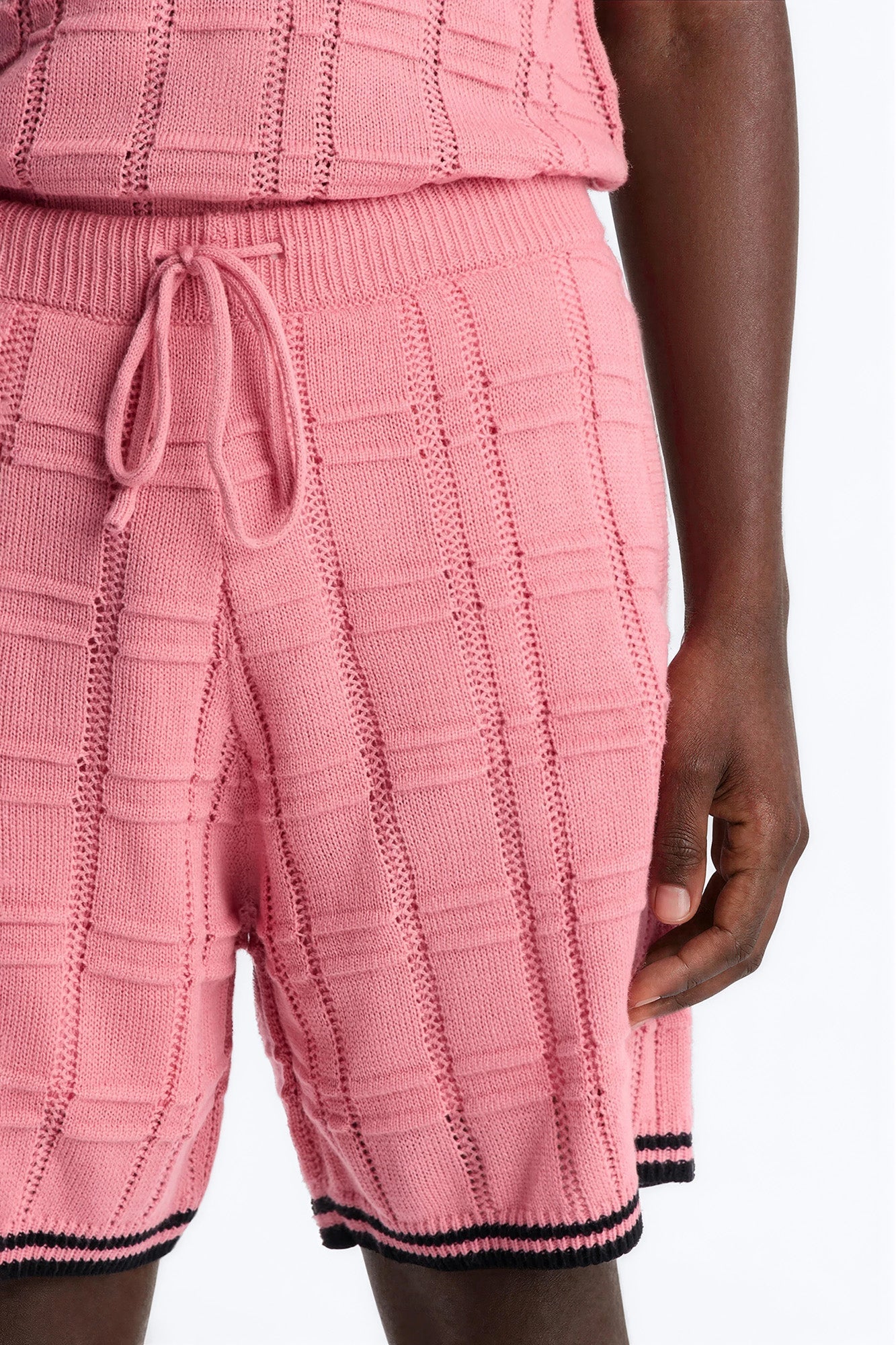 Relaxed Riviera Knit Short - Pink