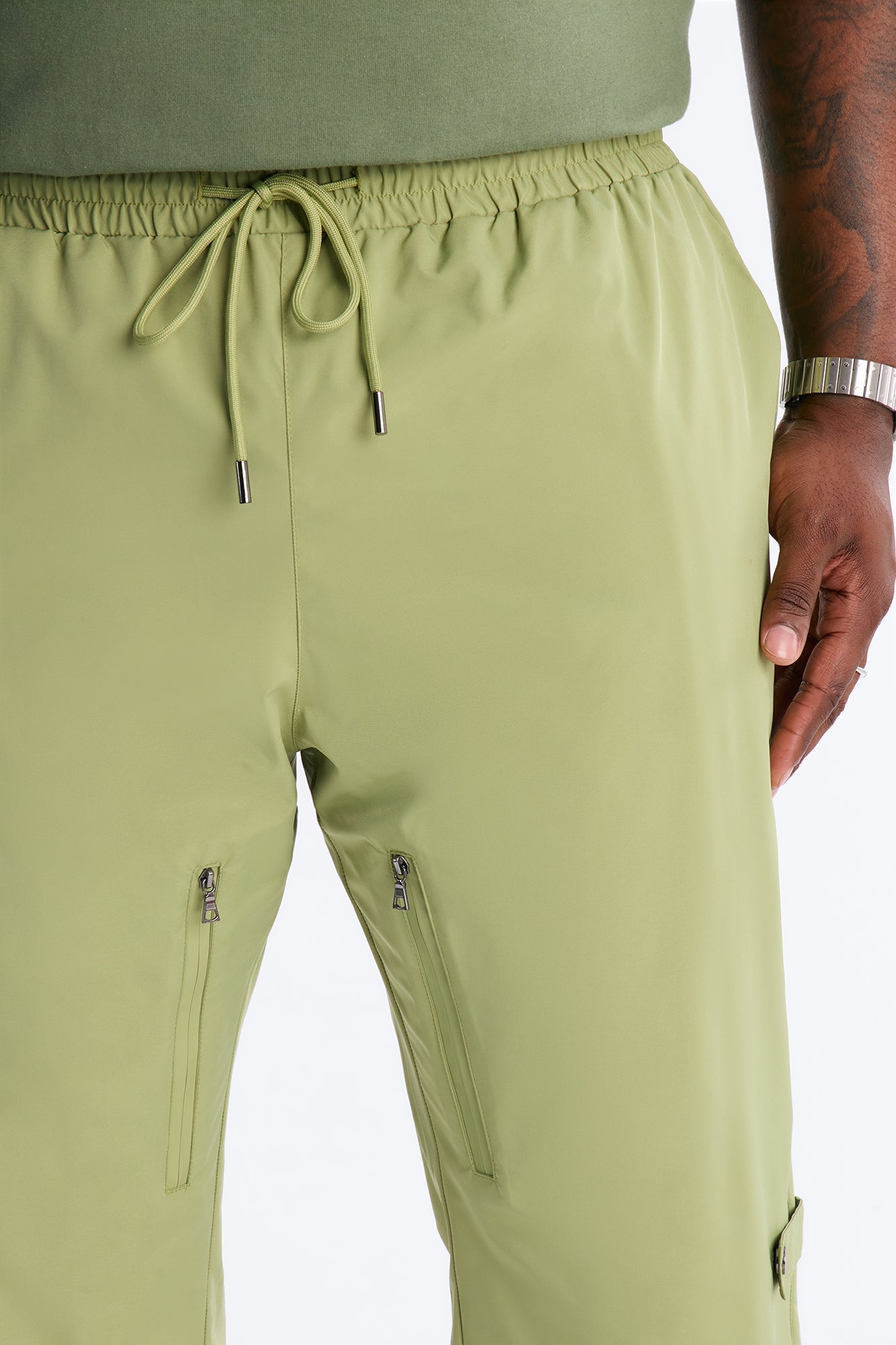 Slim Odyssey Multi Strap Pant - Sage