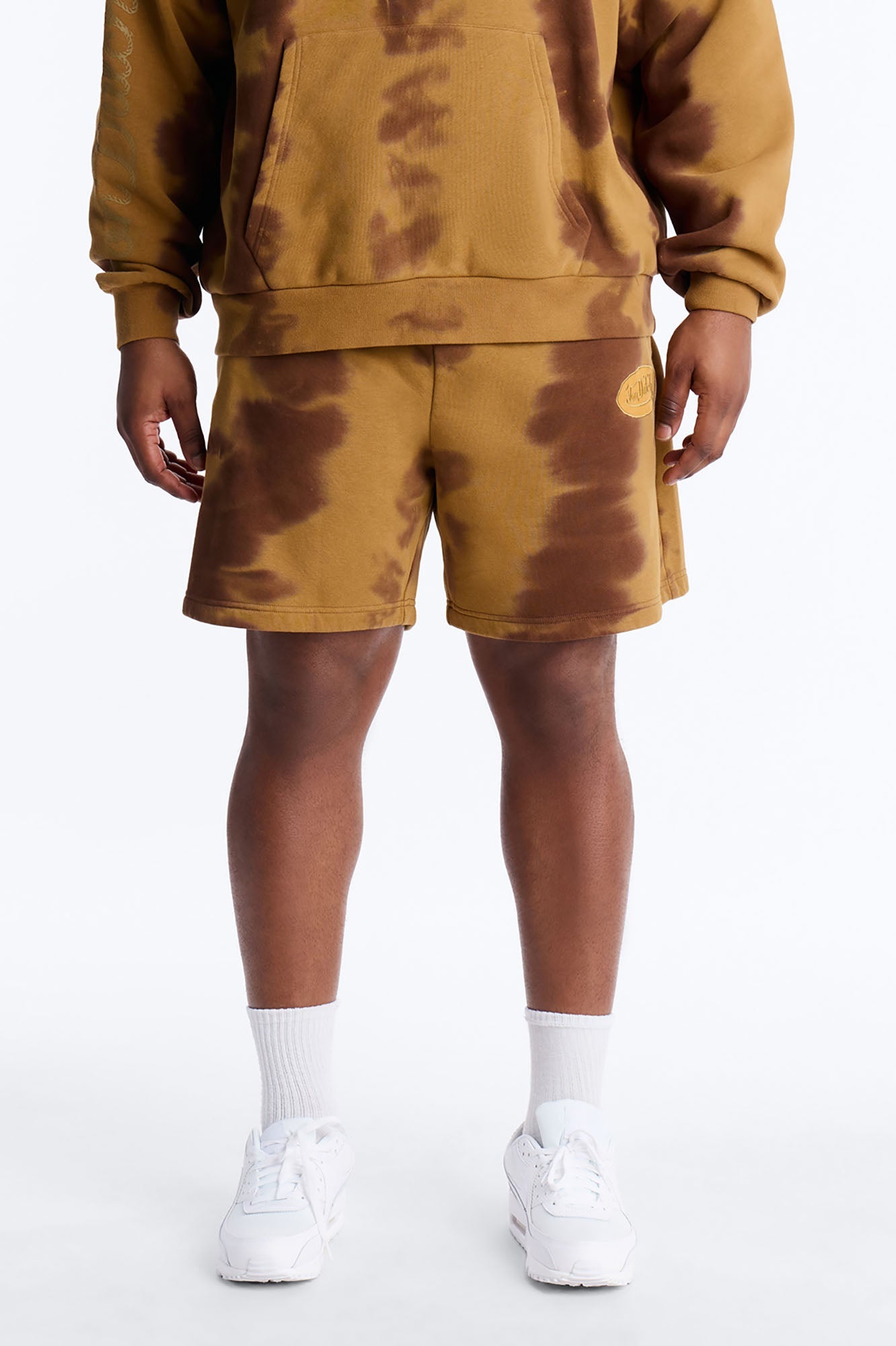 Baggy Von Dutch Ranch Most Wanted Sweatshort - Brown