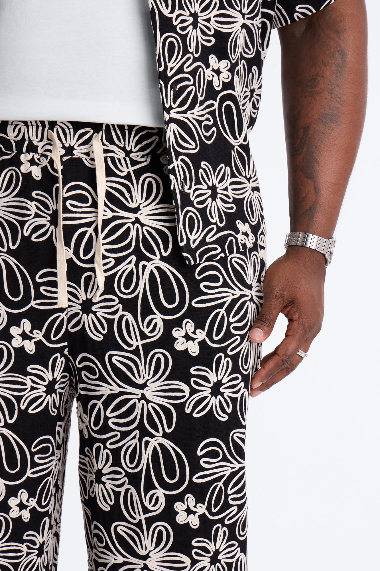 Super Baggy Desert Nights Pant - Black