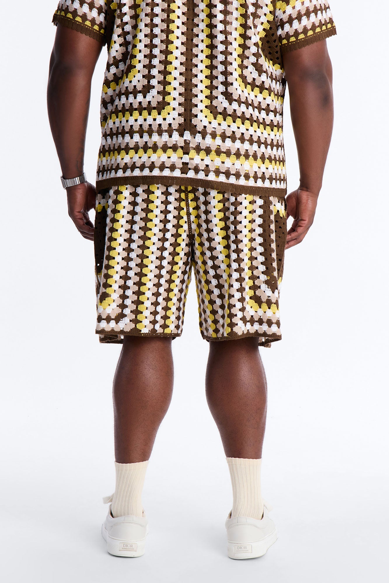 Relaxed Menorca Crochet Short - Multi Color