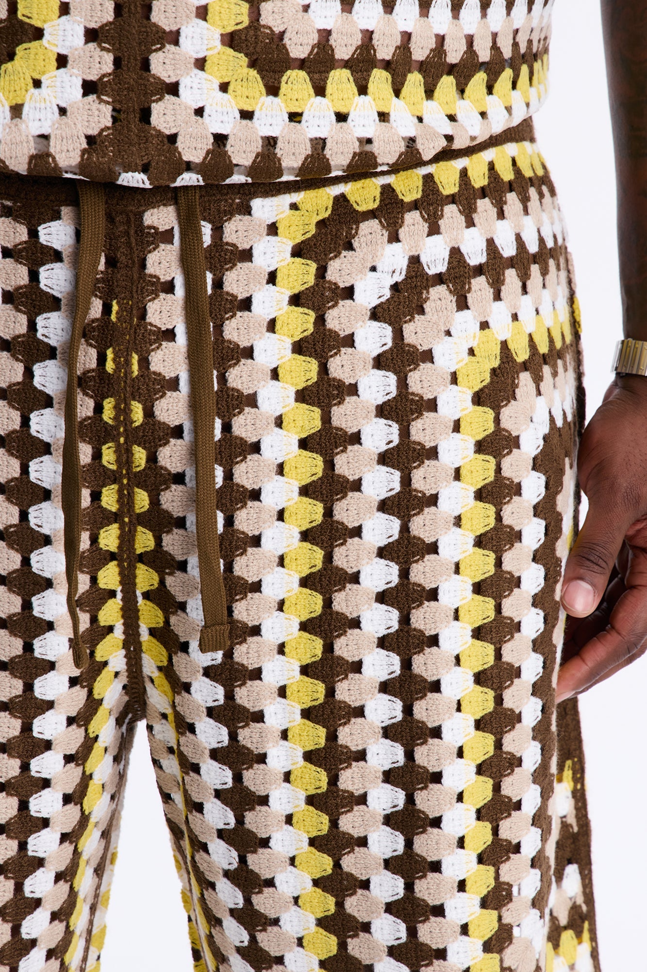 Relaxed Menorca Crochet Short - Multi Color