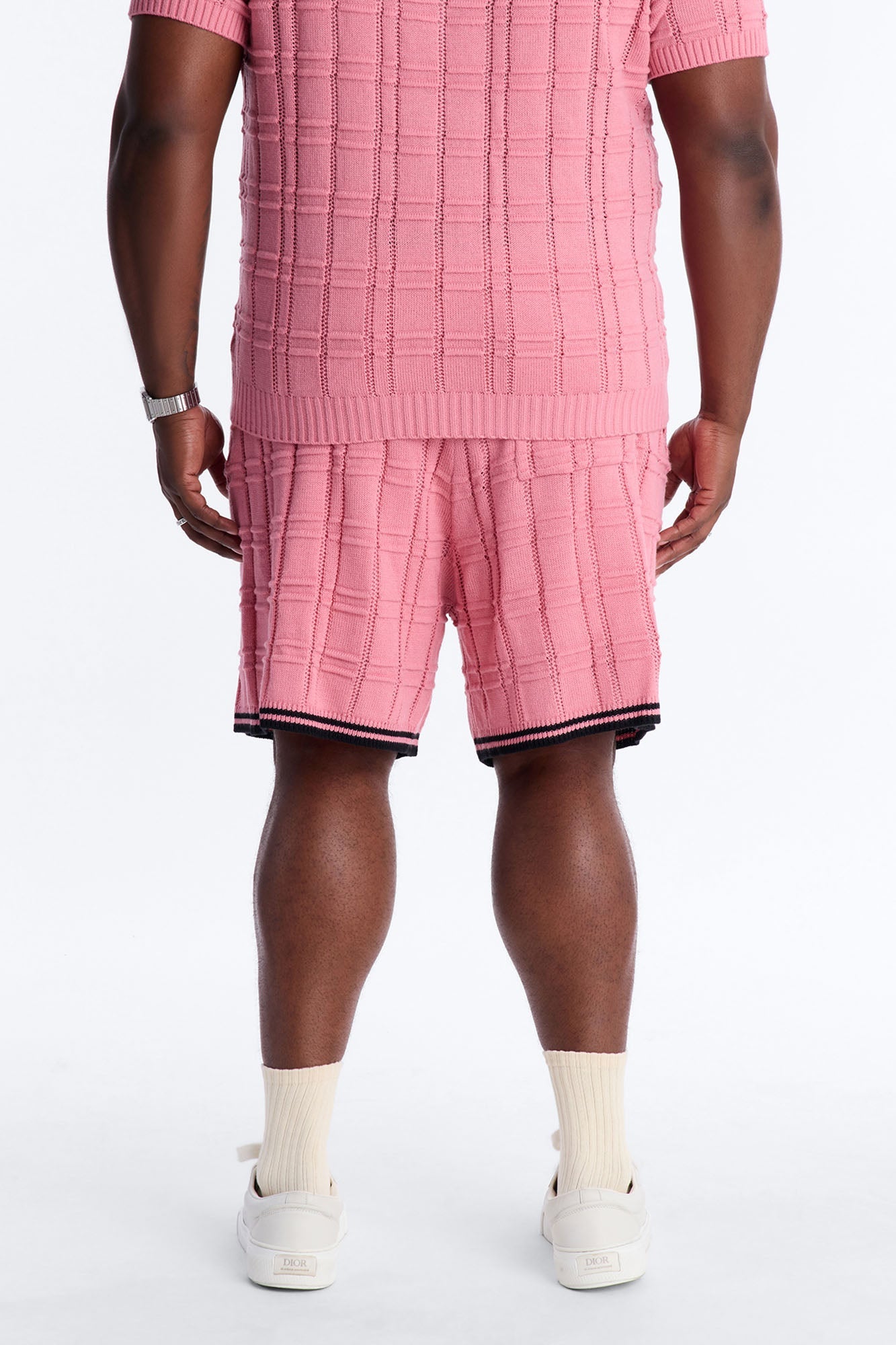 Relaxed Riviera Knit Short - Pink