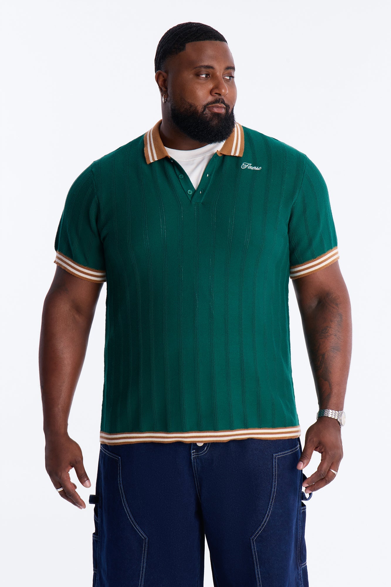 Open For Business Polo - Green