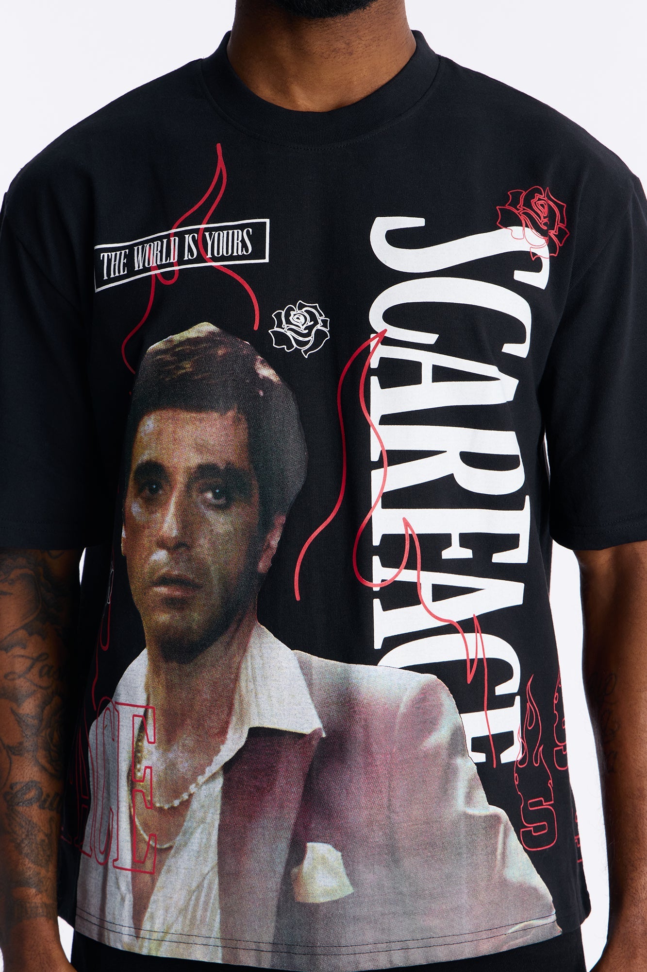 Scarface Always Tell The Truth Short Sleeve Tee - Black