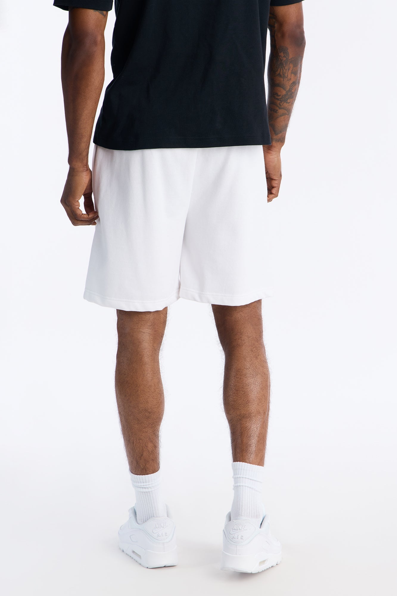 Unlucky Club Sweatshorts - White
