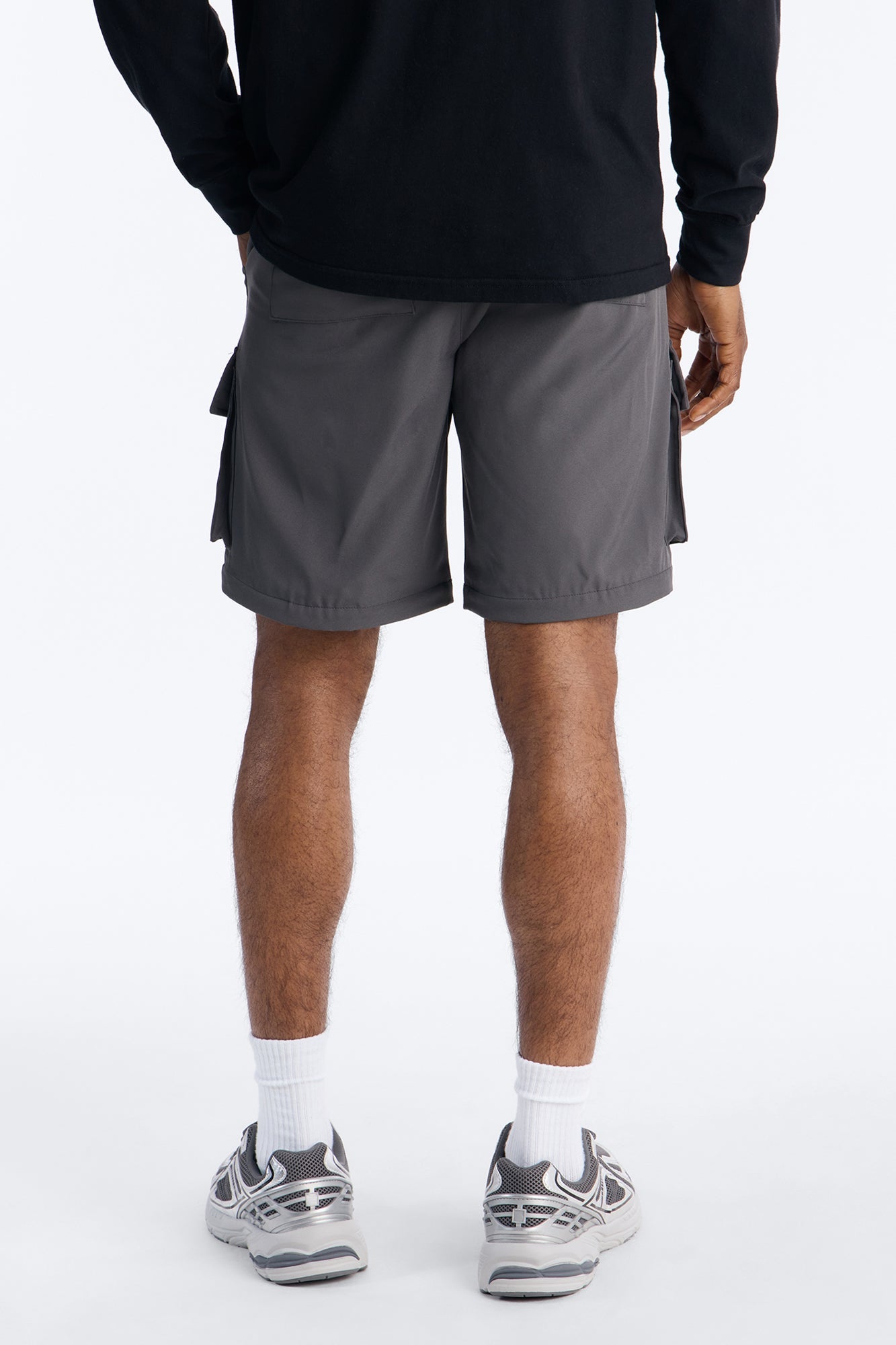 Straight Convertible Turning Point Utility Cargo Pant - Grey