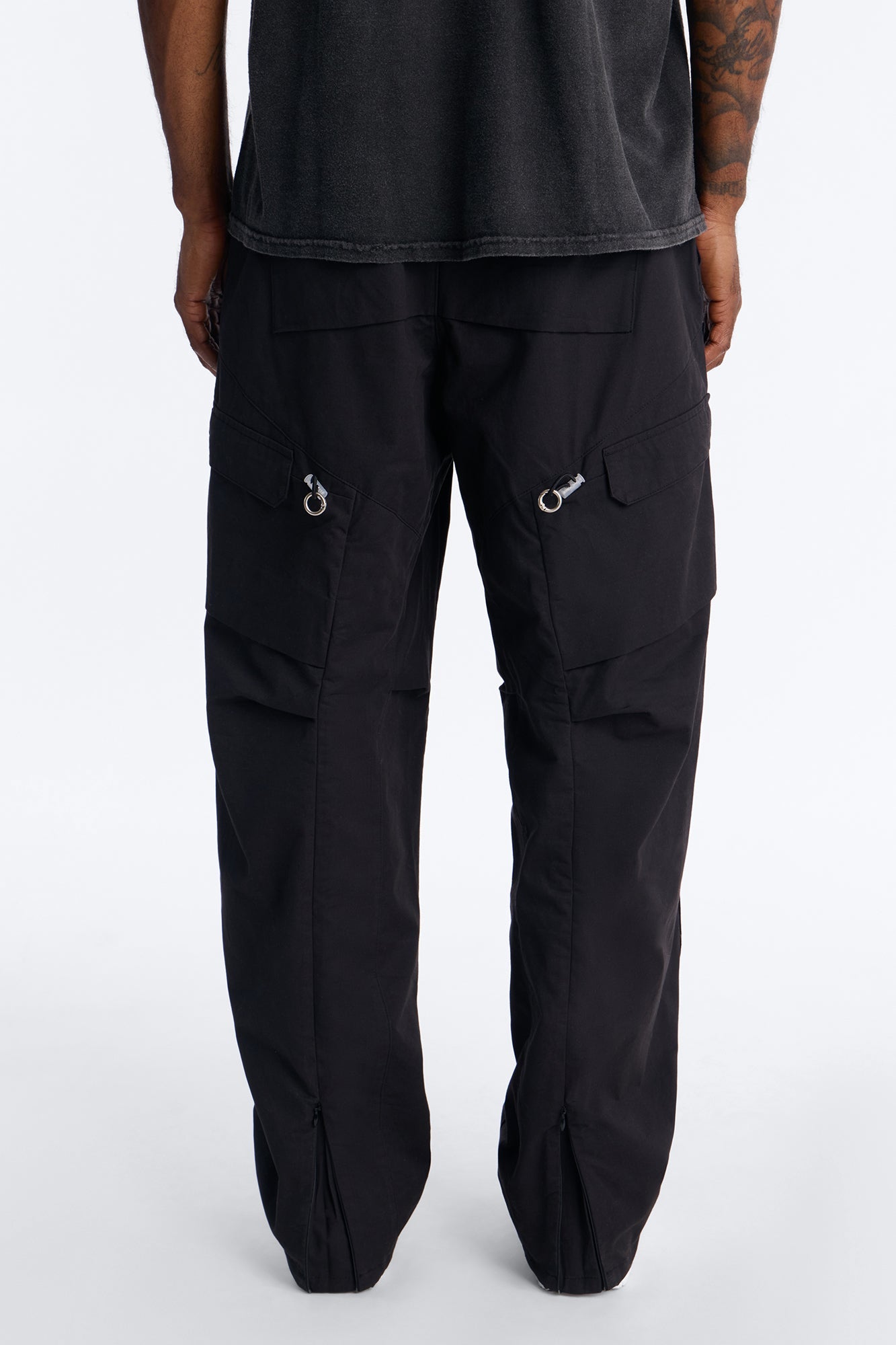 Barrel Accordion Pant - Black