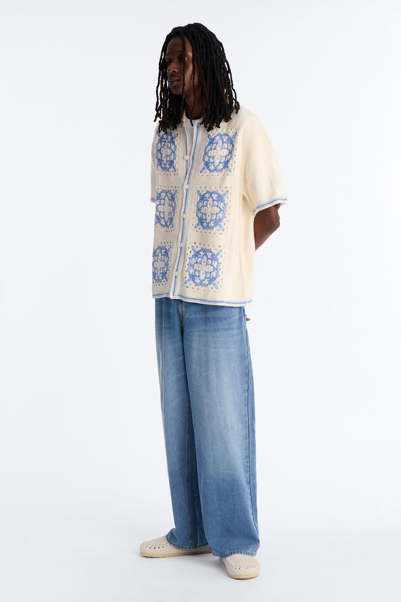 Essential Baggy Rigid Jean - Medium Blue Wash