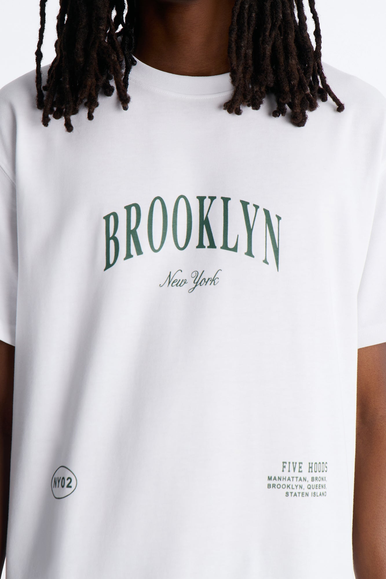 Brooklyn Bear Short Sleeve Tee - White