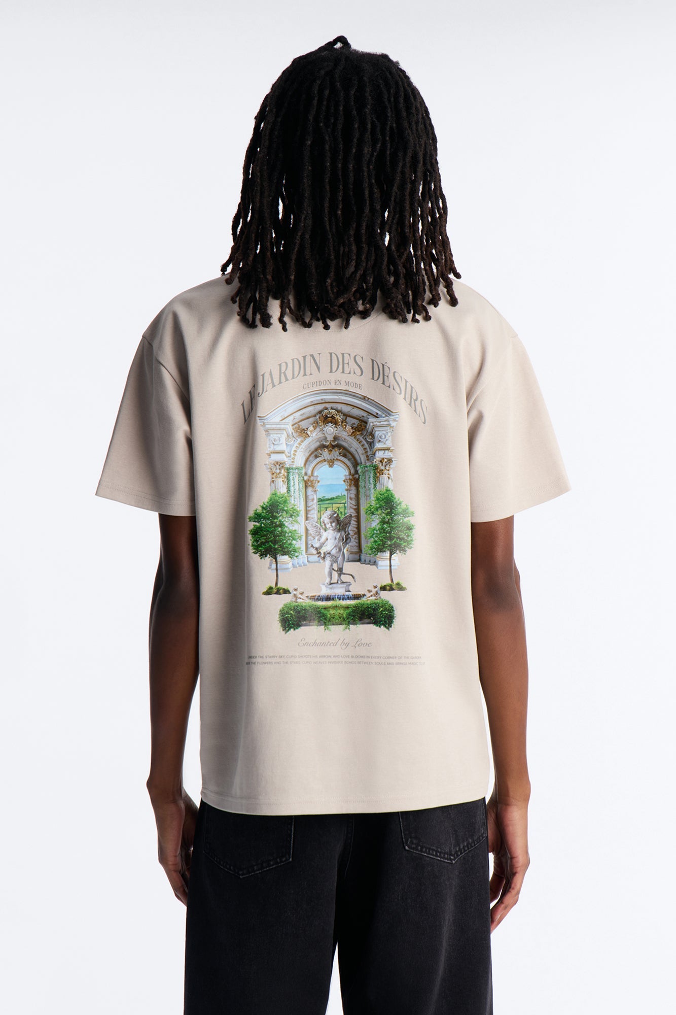 Le Jardin Des Desirs Short Sleeve Tee - Beige