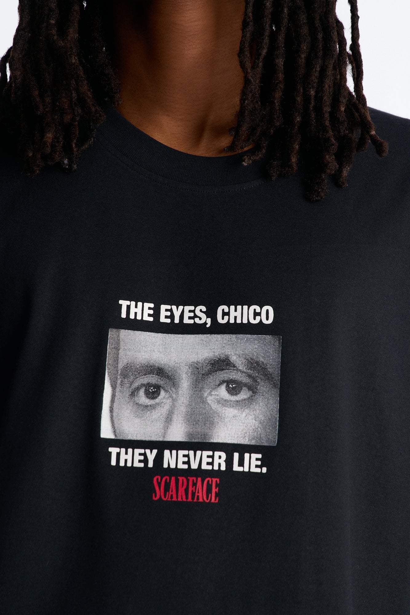 Scarface The Eyes Chico Short Sleeve Tee - Black