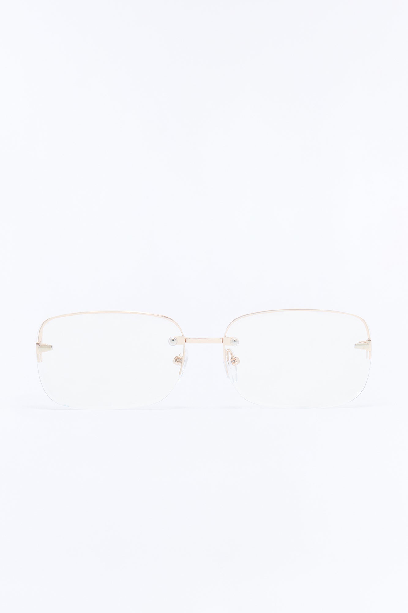 Seeing Double Sunglasses - Clear/Gold