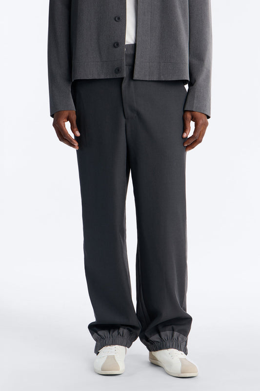 Straight Montalvo Mixed Worlds Trouser - Grey