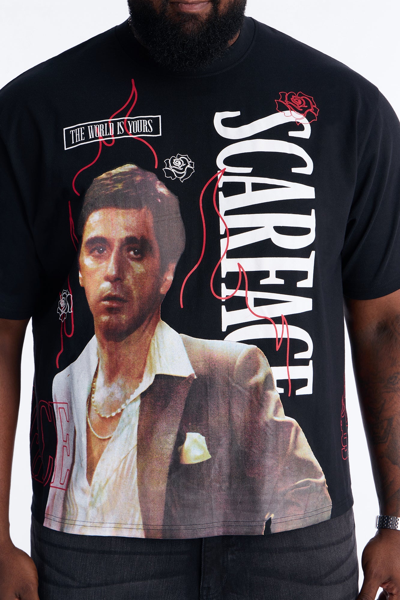 Scarface Always Tell The Truth Short Sleeve Tee - Black