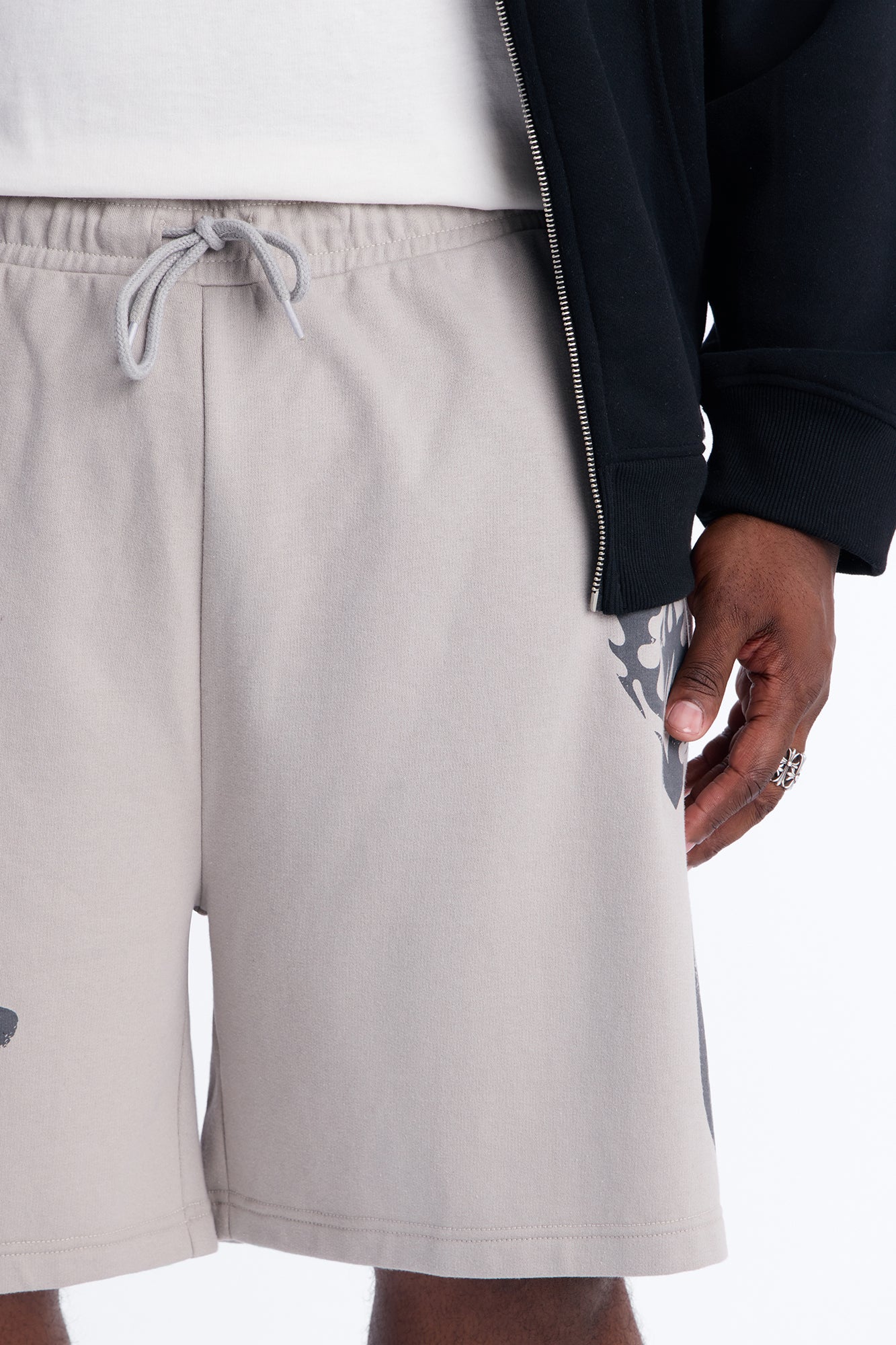 NYC College League Sweatshorts - Black