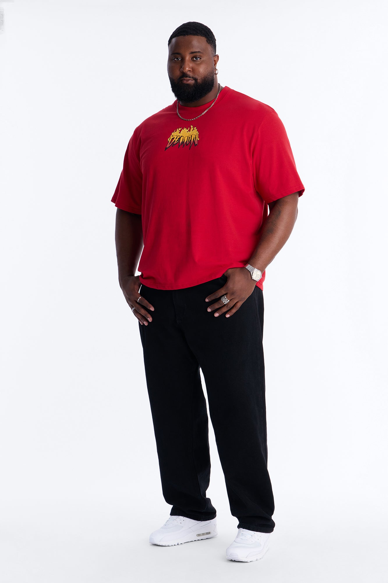 Dodge Demon Give Chase Short Sleeve Tee - Red