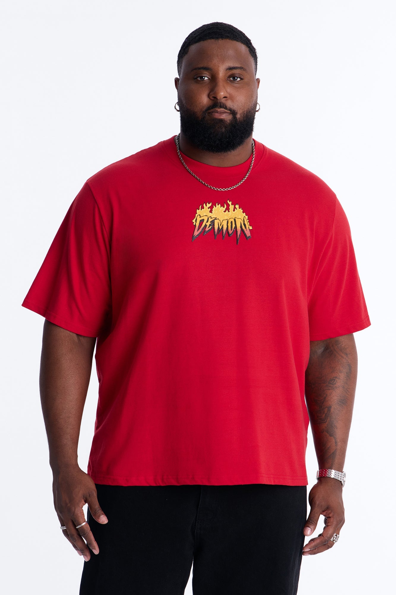 Dodge Demon Give Chase Short Sleeve Tee - Red