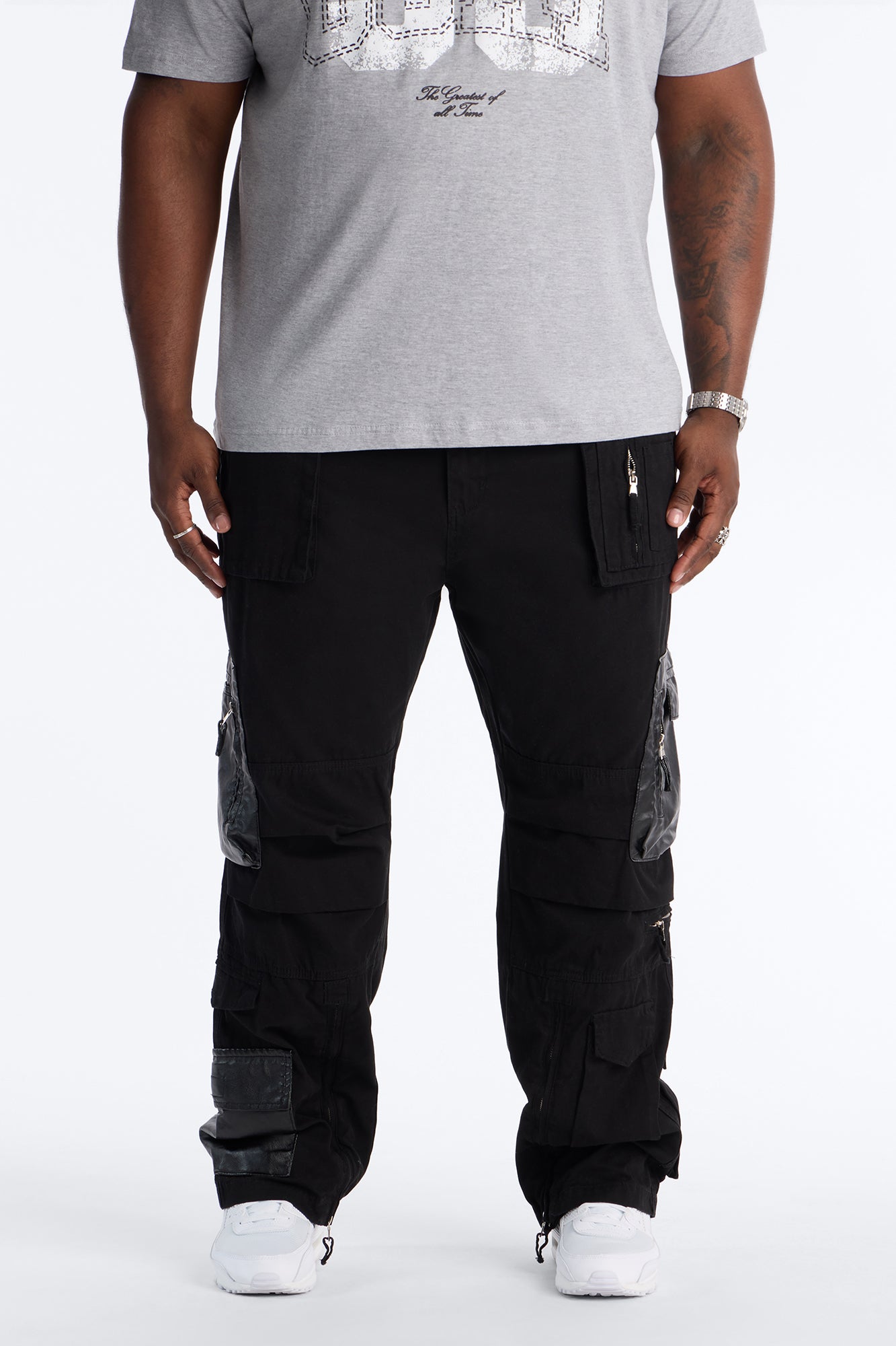 Straight Citadel Expedition Cargo Pant - Black