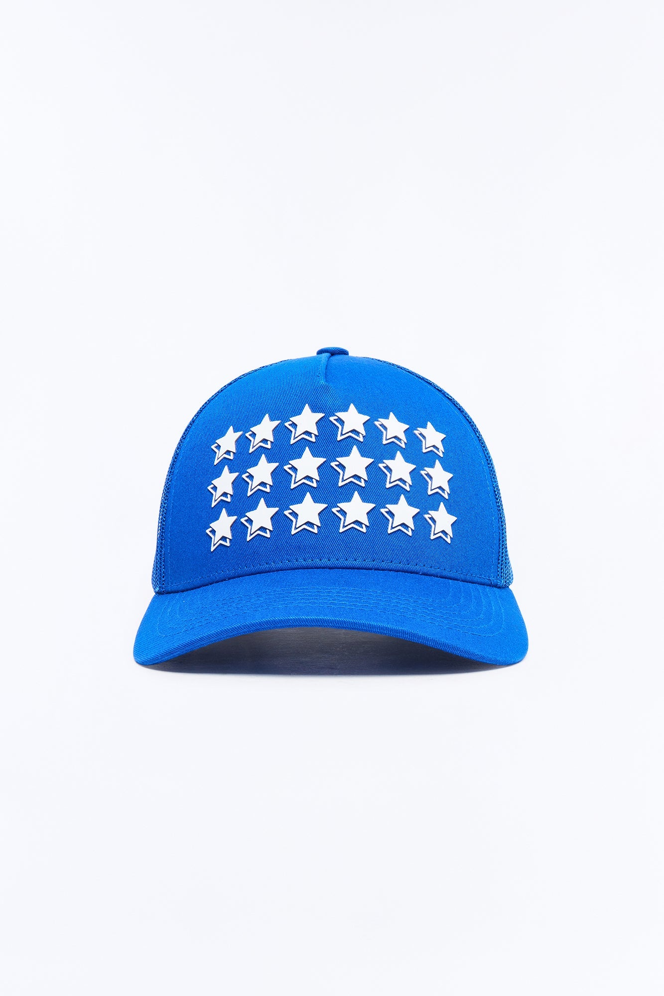 All Star Cotton Twill Mesh Snapback Hat - Blue