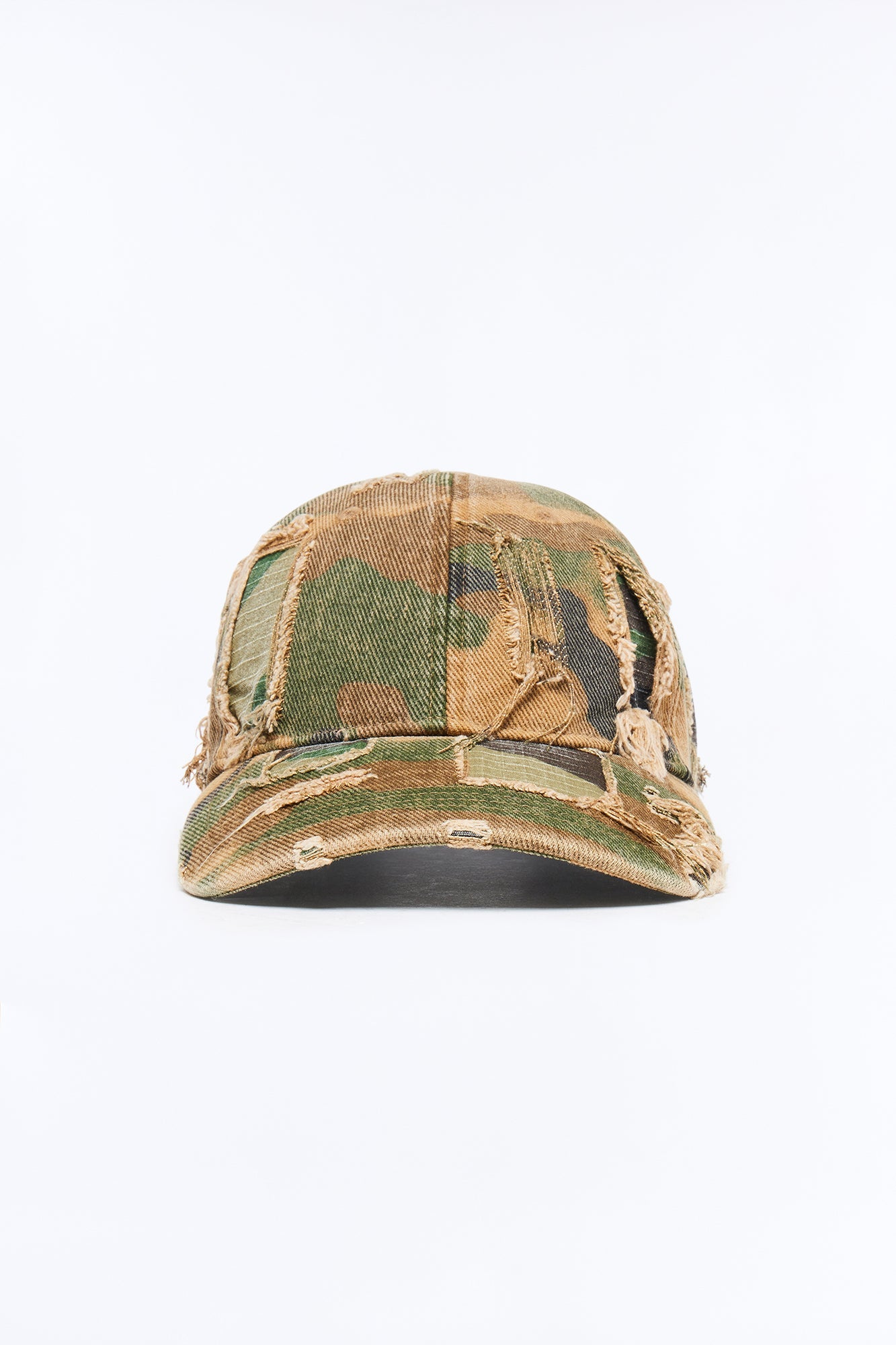 Downtown Distressed Camo Hat - Camouflage