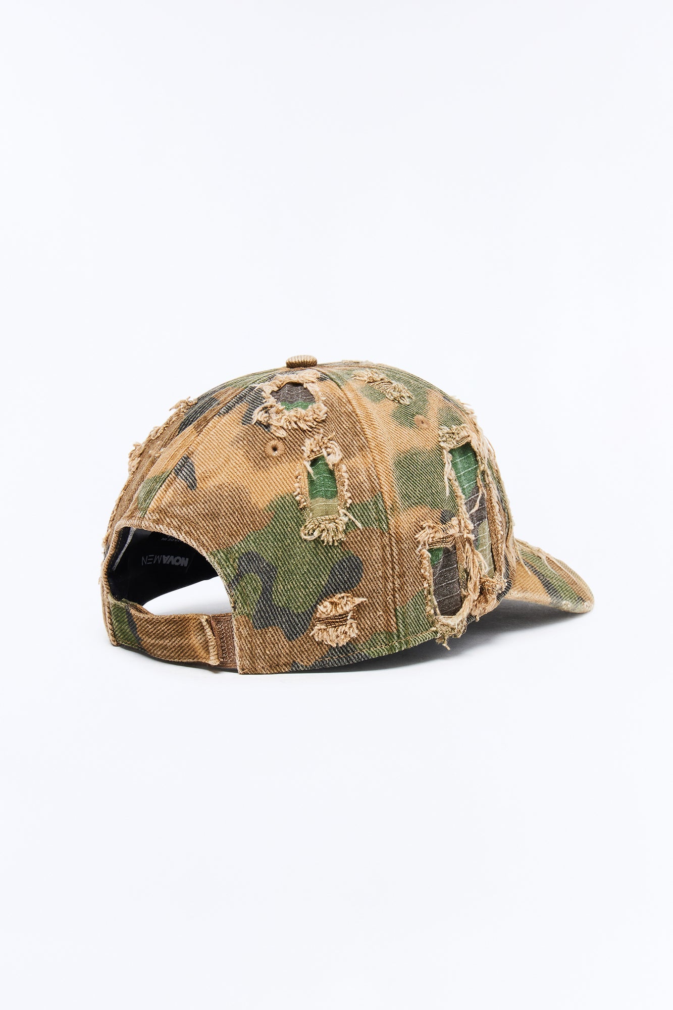 Downtown Distressed Camo Hat - Camouflage