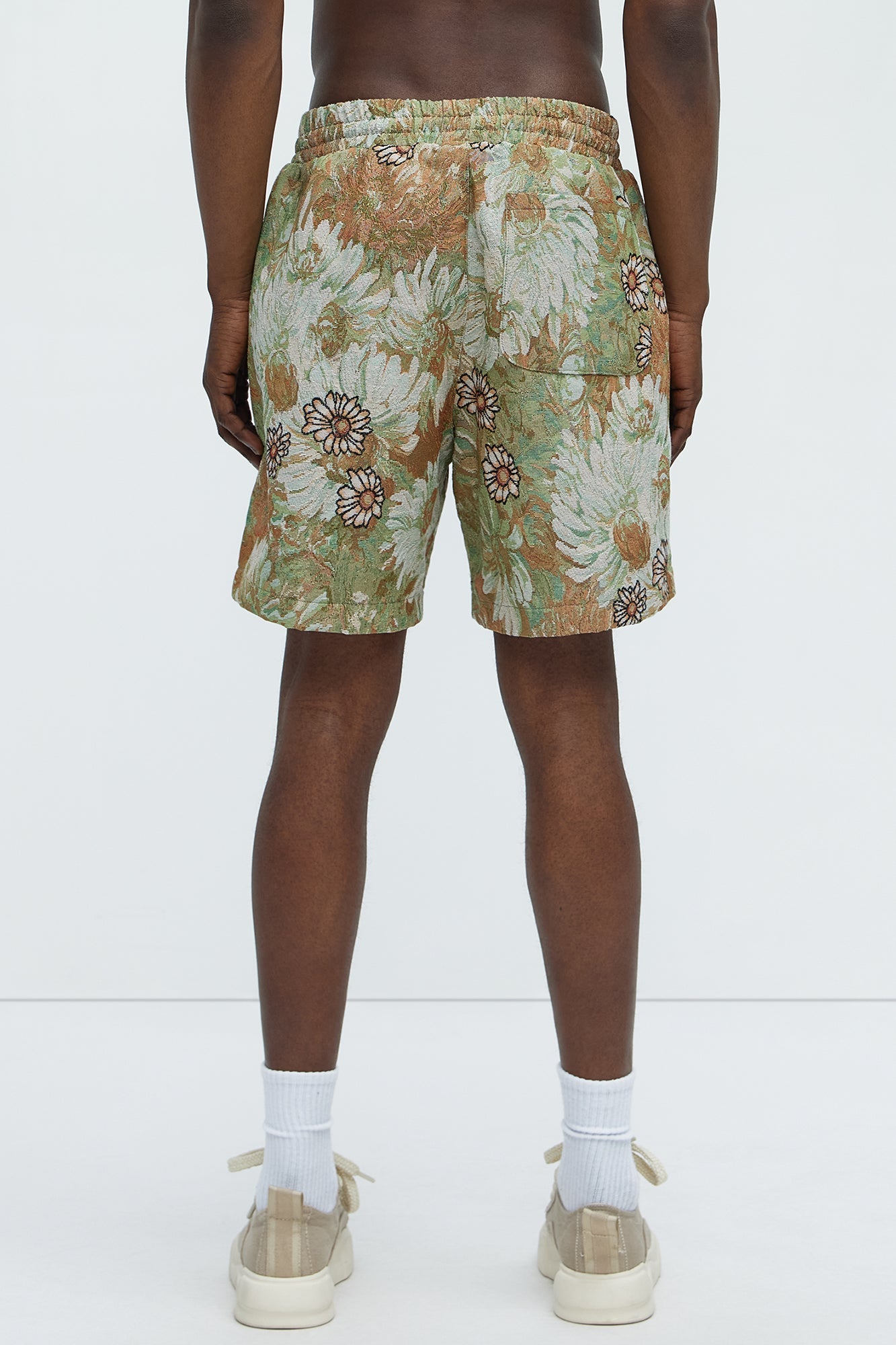 Judas Tapestry Shorts - Green/combo