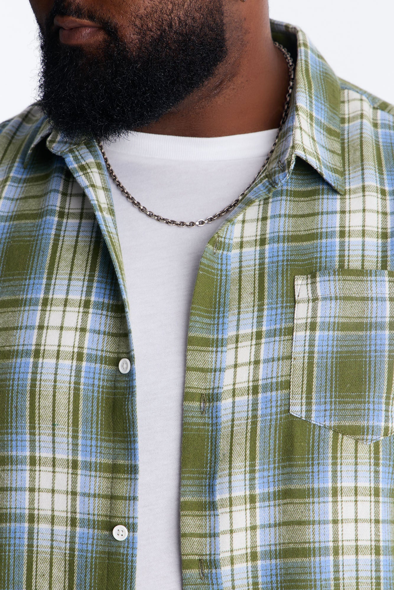 Raw Voltage Button Up Shirt - Green