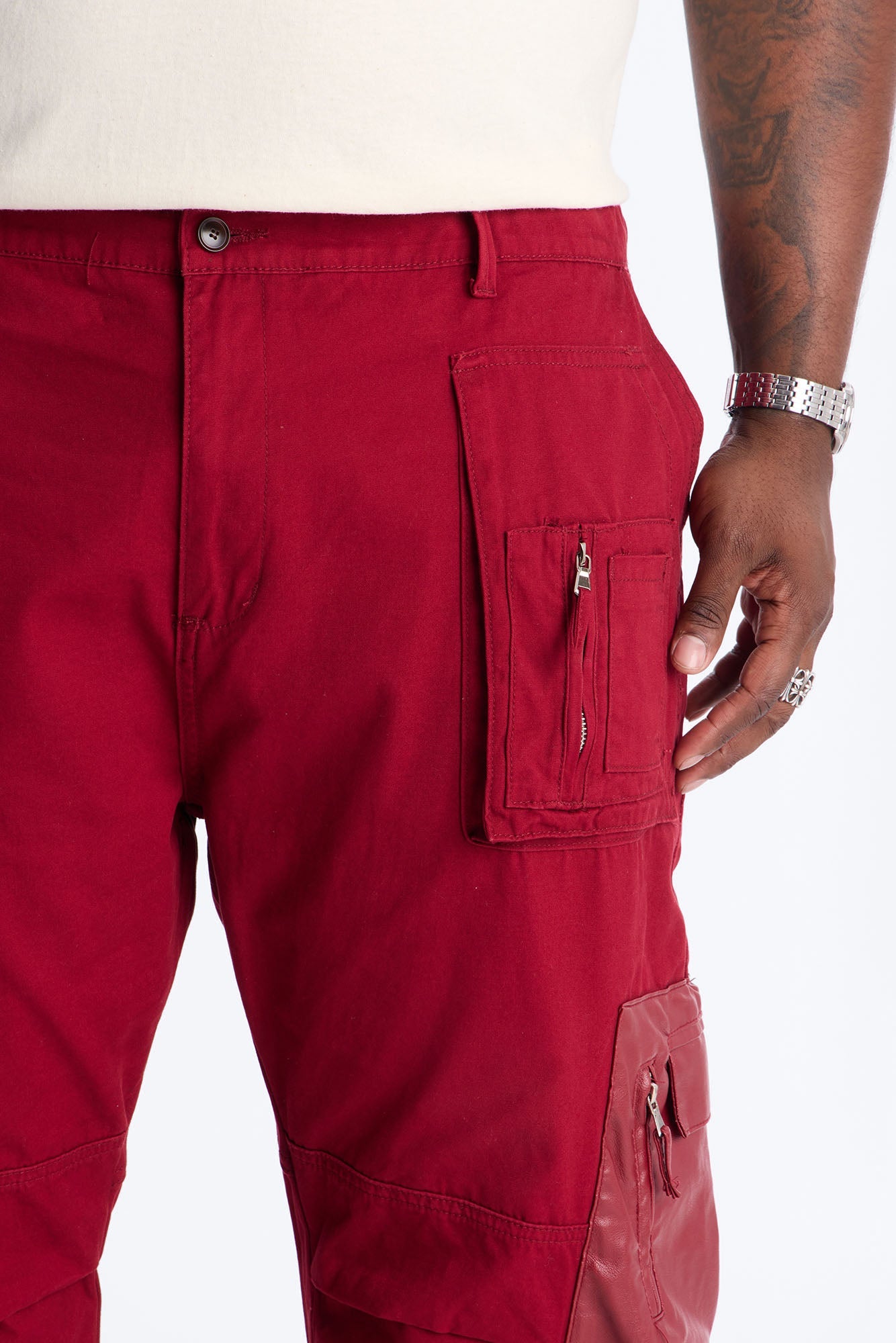 Straight Citadel Expedition Cargo Pant - Red