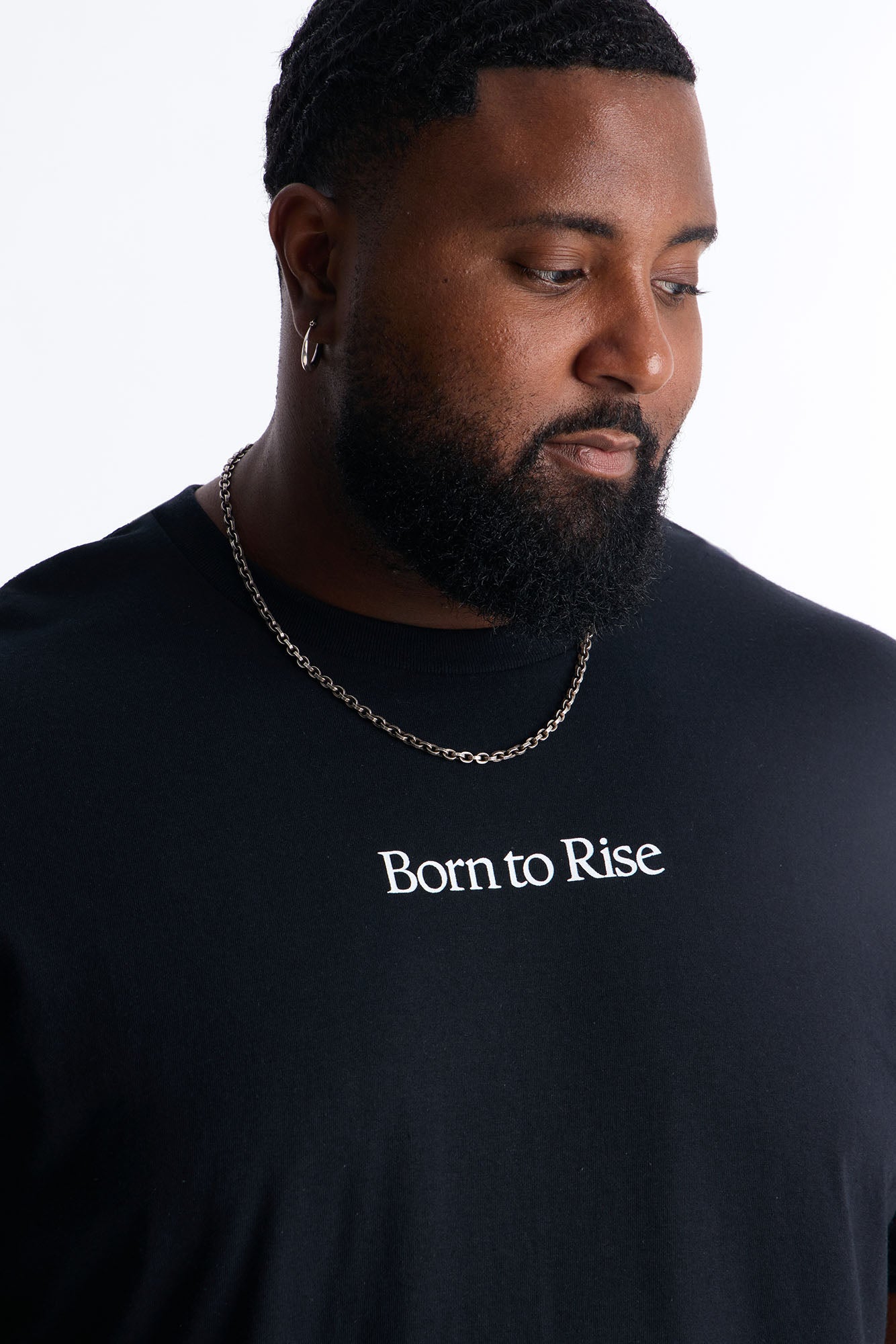 Born To Rise Short Sleeve Tee - Black