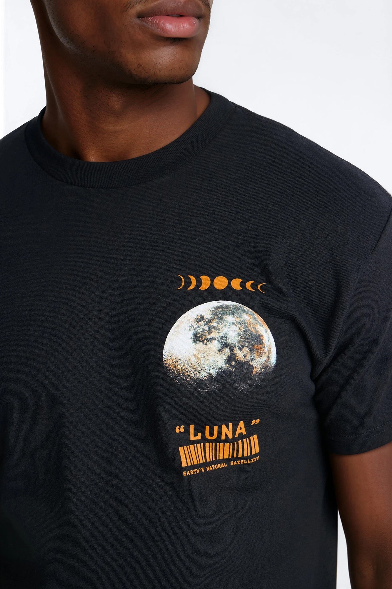 Luna Short Sleeve Tee - Black