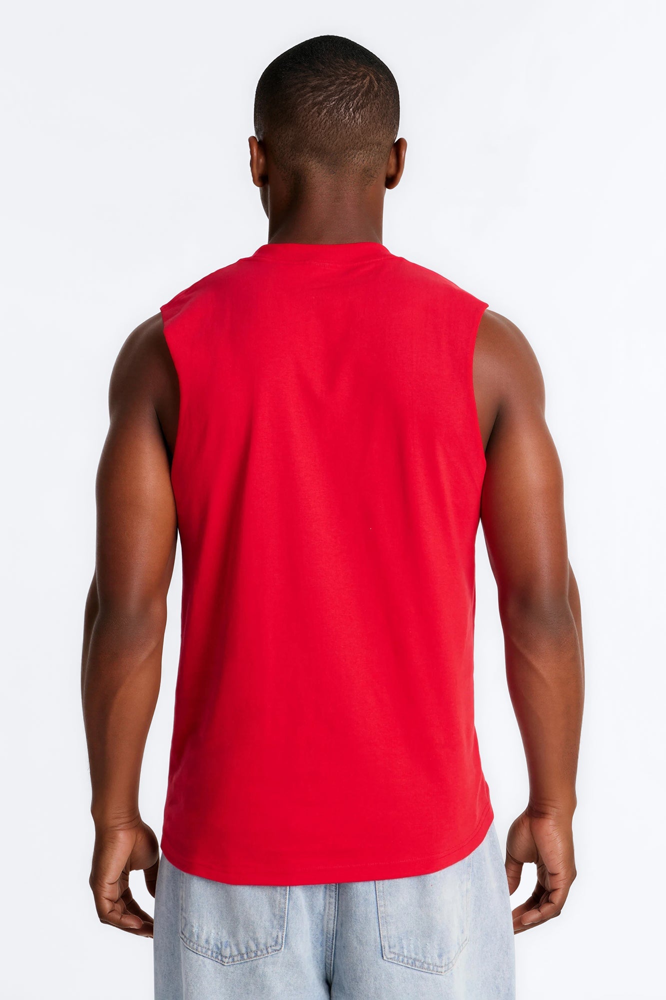 Osaka Japan Muscle Tee - Red