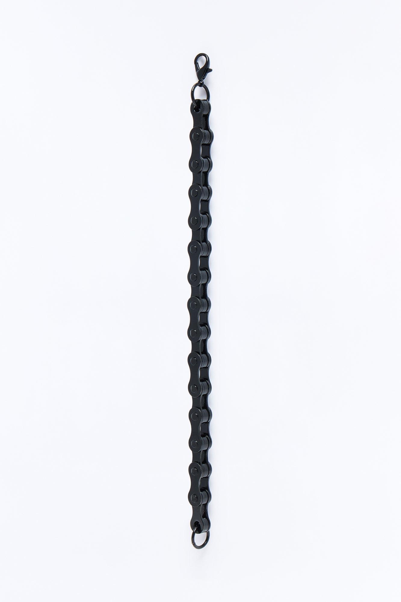 Midnight Ride Bike Chain Link Bracelet - Black