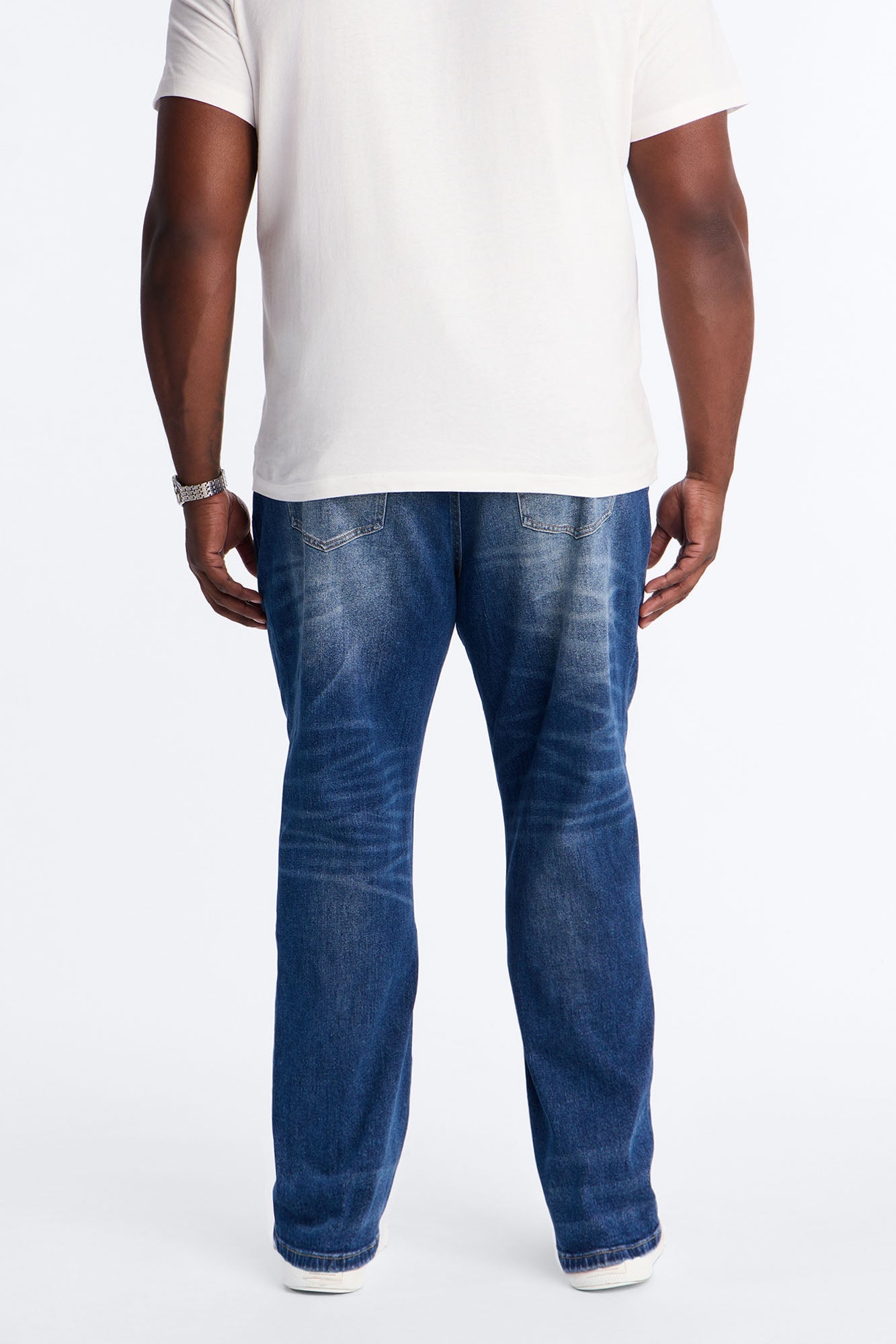 With It Slim Jeans - Medium Blue Wash