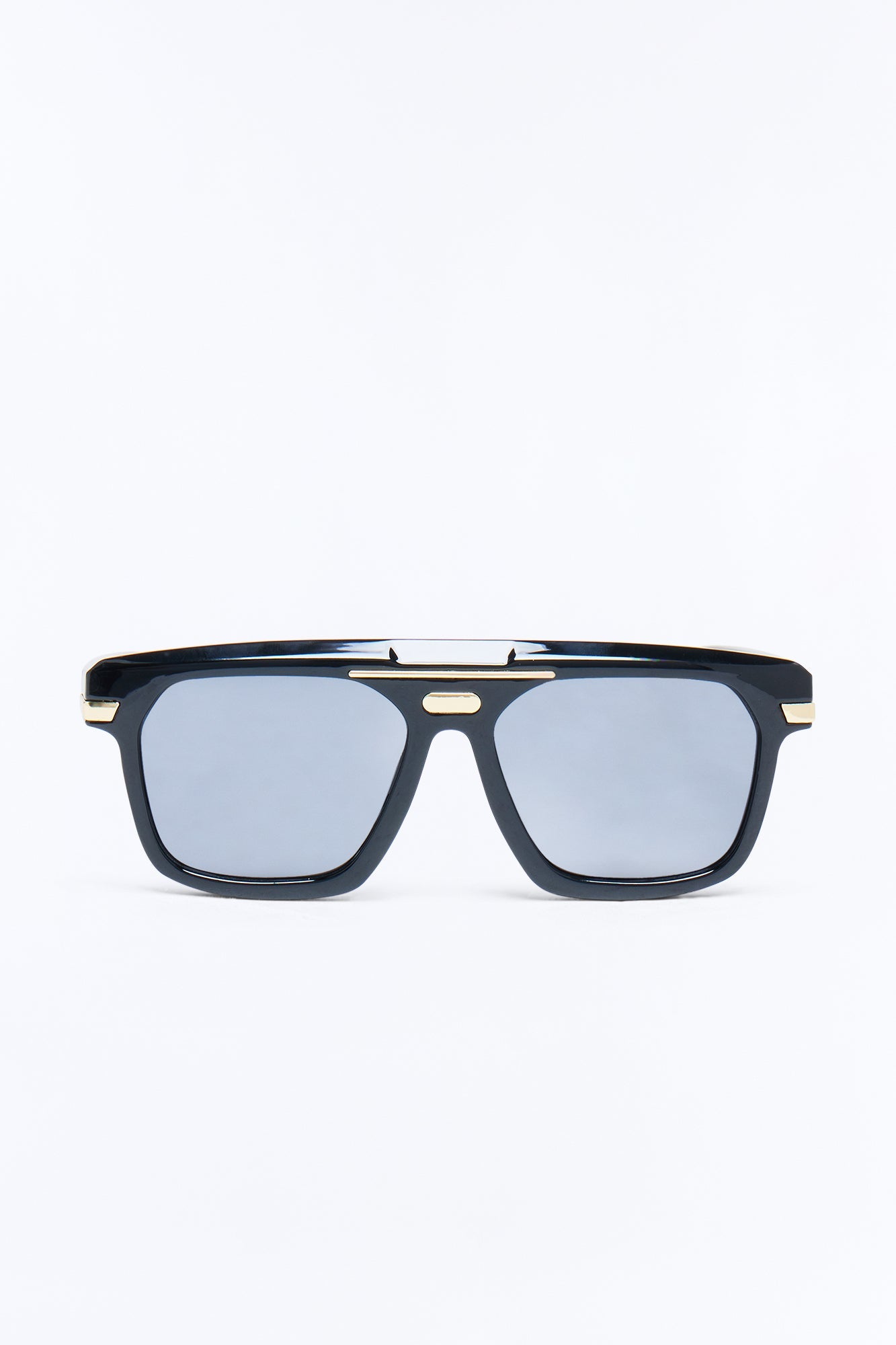 Stuck In Limbo Flat Top Sunglasses - Black