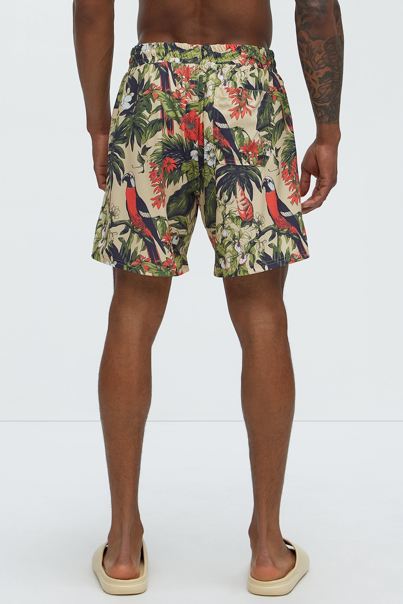 Rio Printed Swim Classic Trunk - Multi Color
