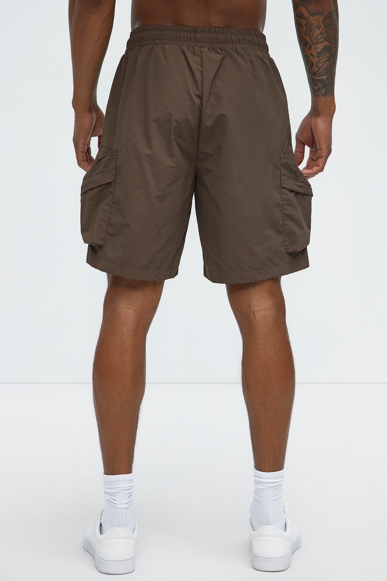 Take A Hike Cargo Shorts - Brown