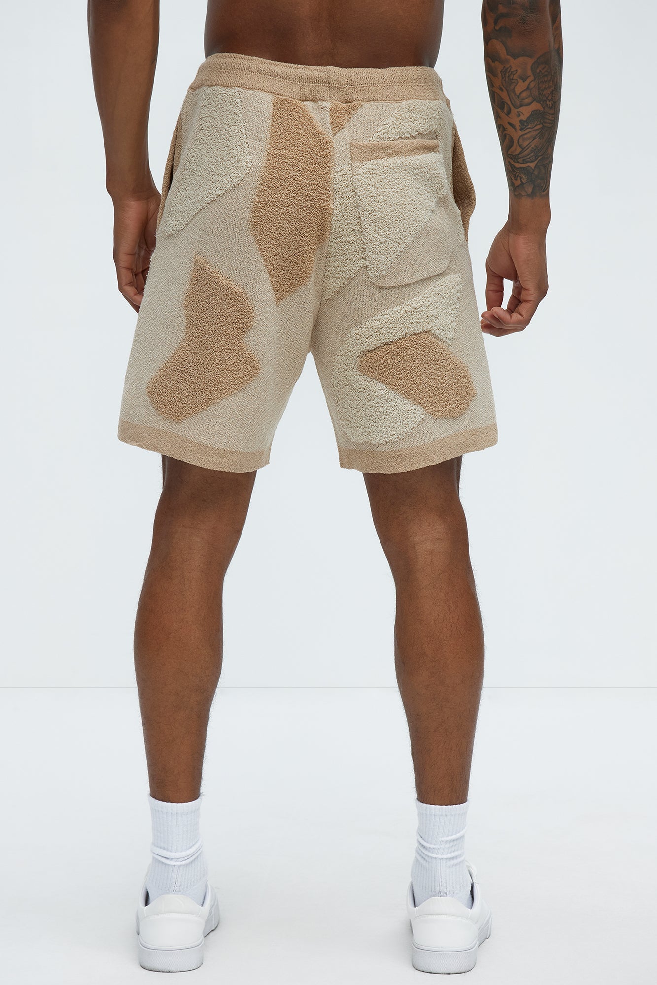 Auron Knitted Shorts - Off White
