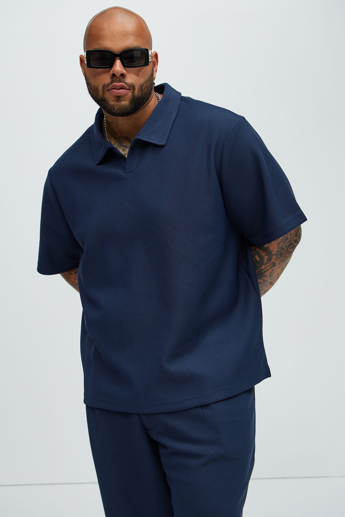 Turner Short Sleeve Polo - Navy