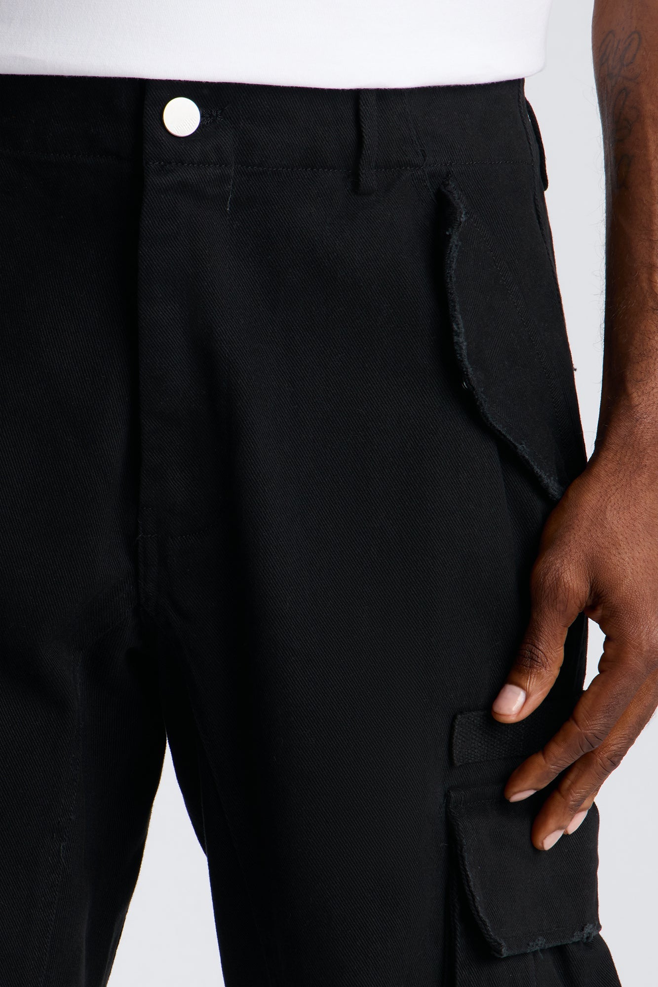 Straight Carter Point Utility Pant - Black