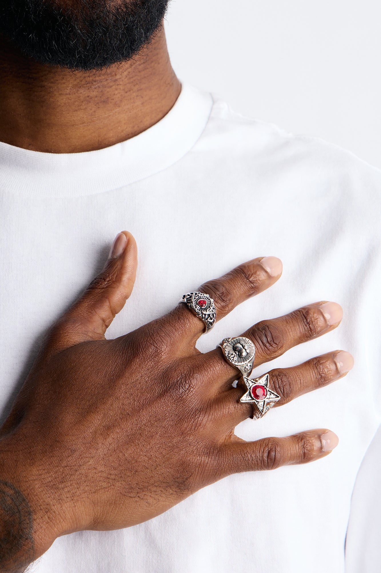 Love Havoc Multi Size Ring Set - Silver