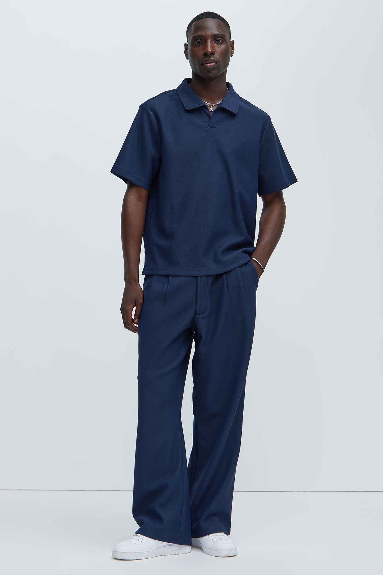 Turner Short Sleeve Polo - Navy