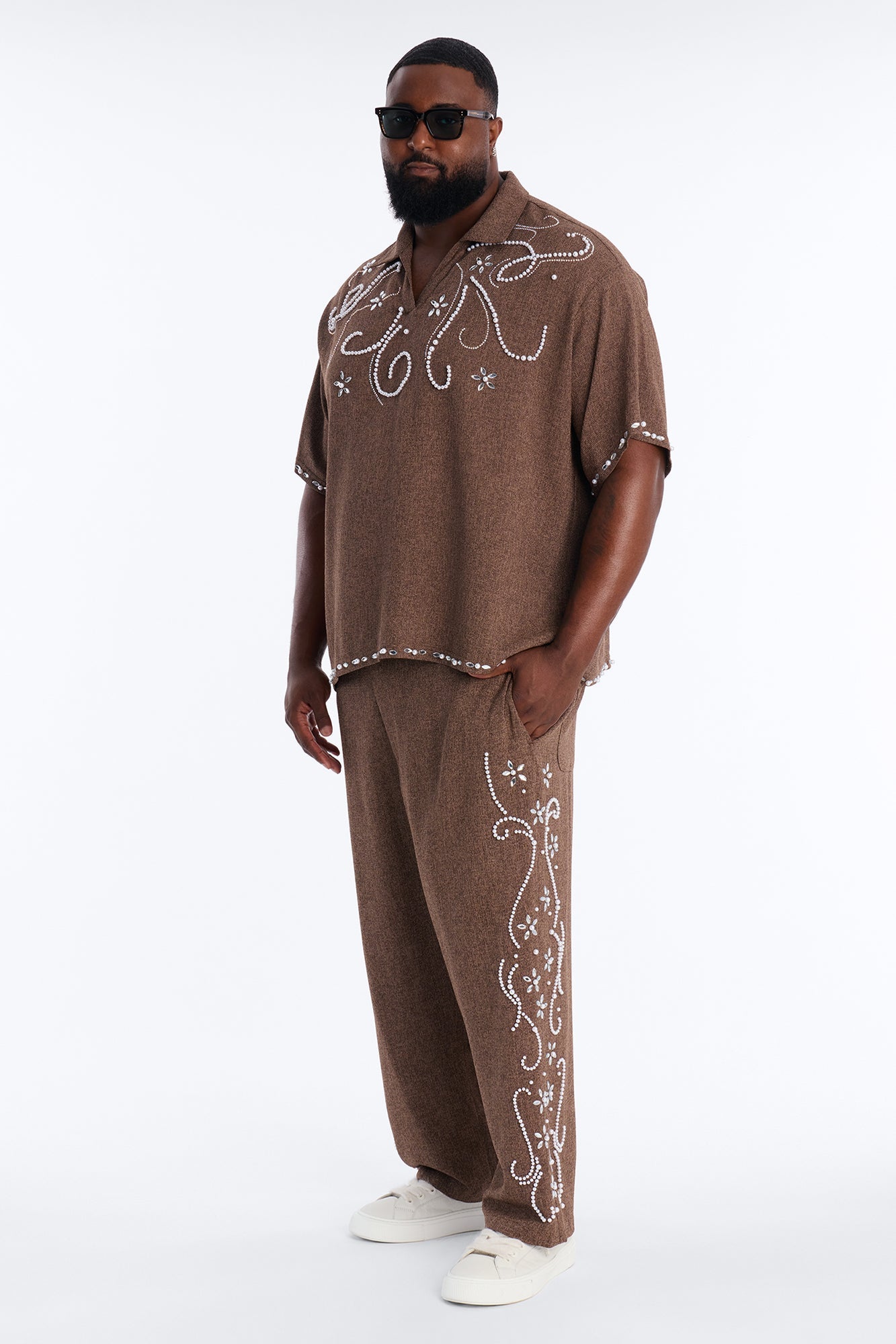 Straight Wanderlust Pearl Journey Pant - Brown