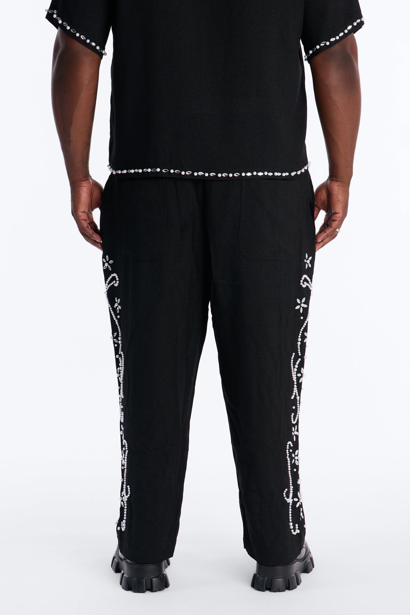 Straight Wanderlust Pearl Journey Pant - Black