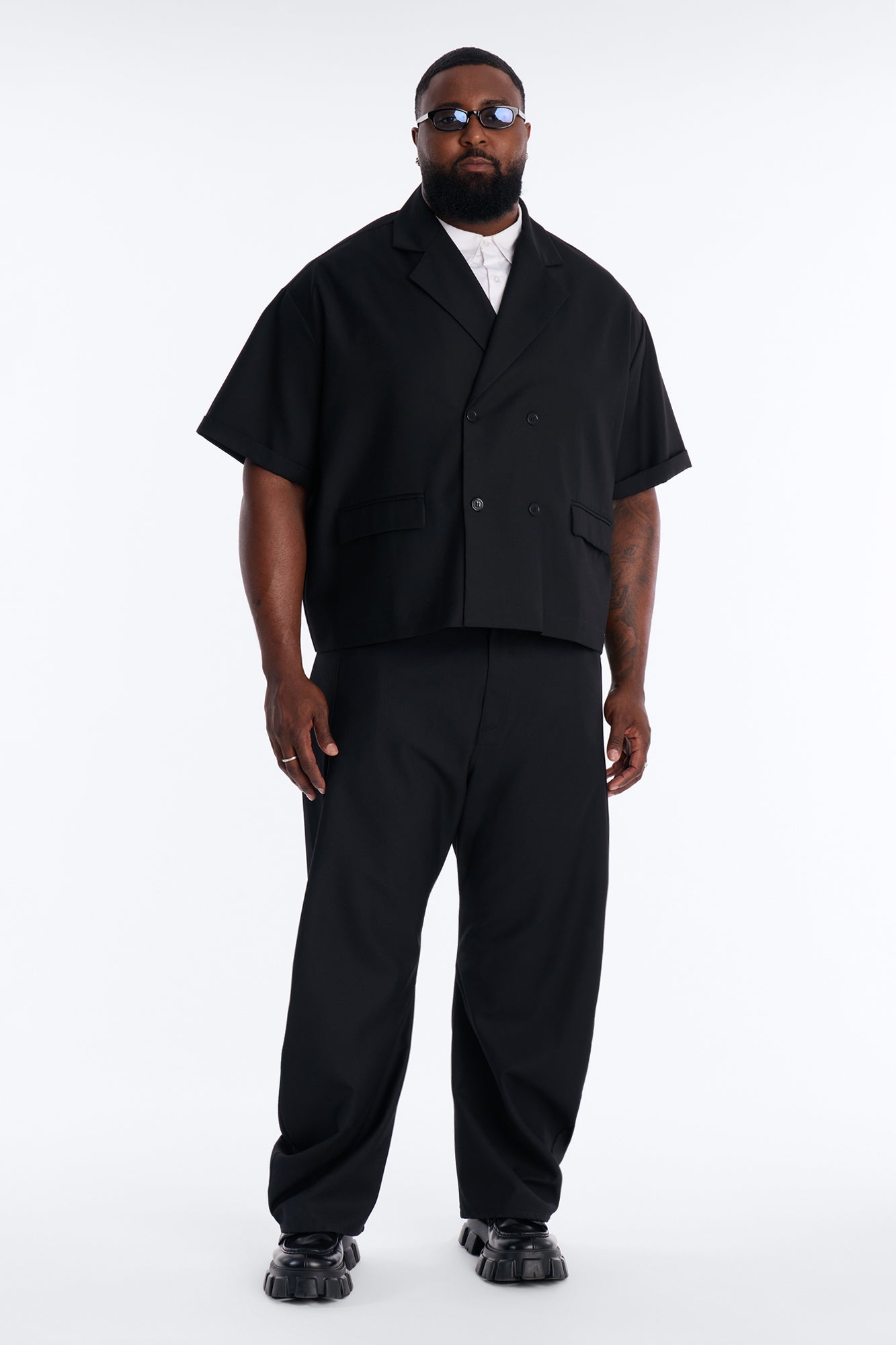 Baggy Icon Quad Trouser - Black