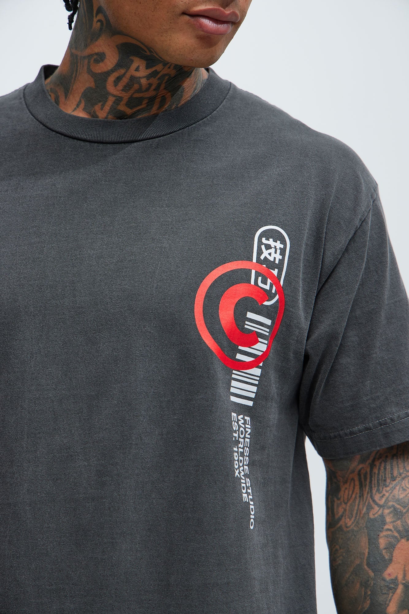 Finesse Studio Short Sleeve Tee - Black