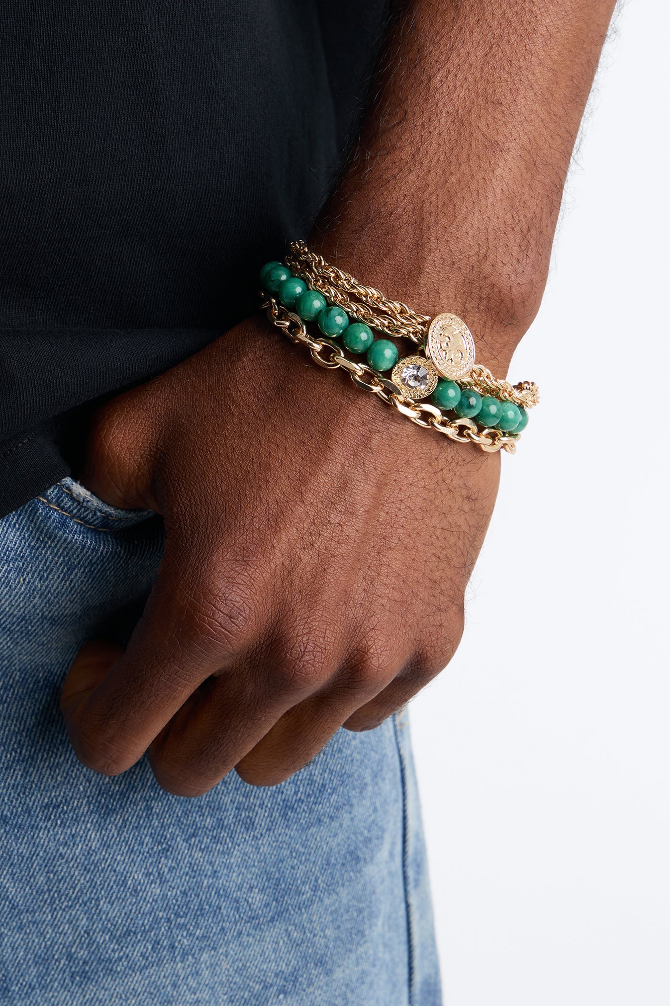 Regal Rendezvous Bracelet Set - Gold